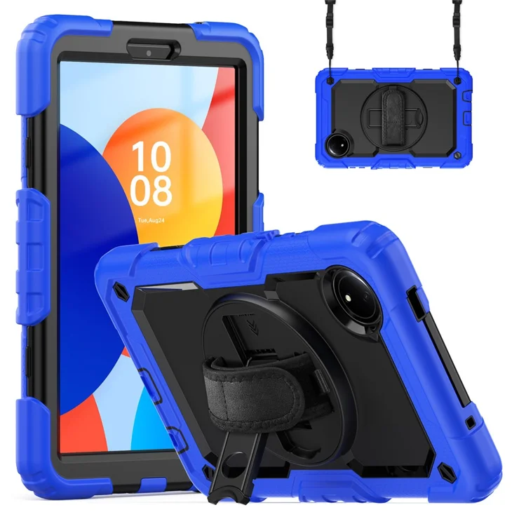 For Xiaomi Redmi Pad SE 4G 8.7 inch Case Hand Strap Kickstand PC+