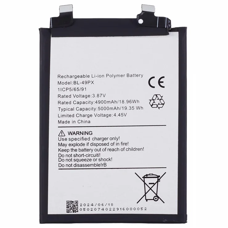 For Infinix Note 30 Pro 4G 4900mAh Li-Polymer Battery