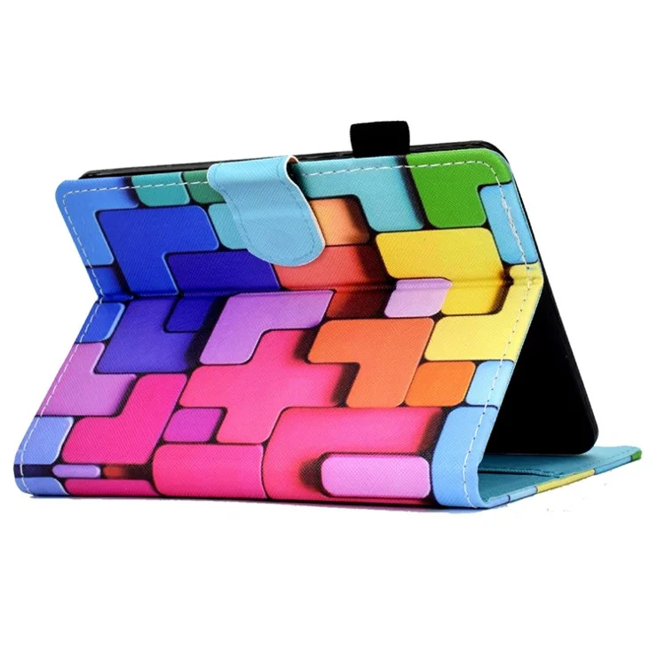 For Amazon Kindle Paperwhite (2024) Case Leather Card Holder Stand E-Reader Cover - Square