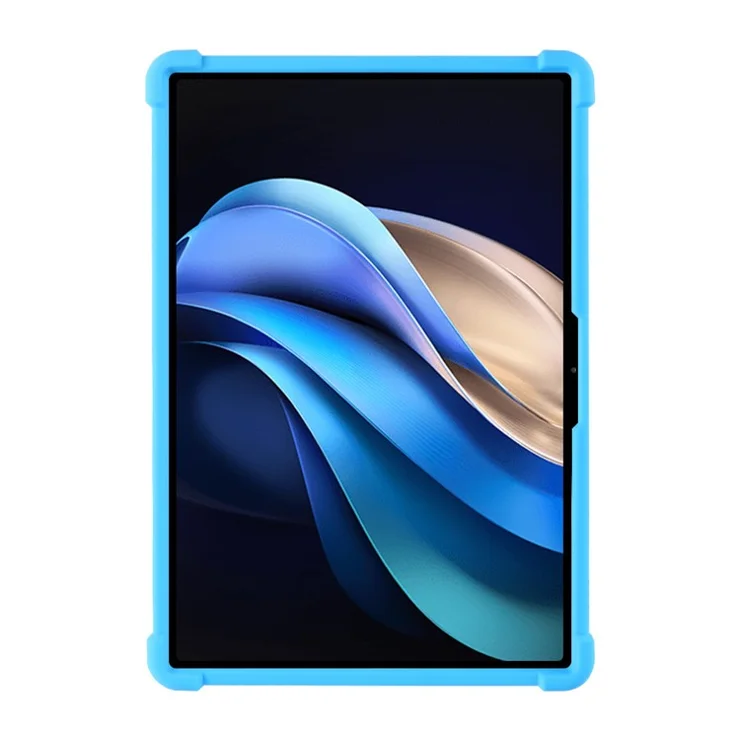 For Huawei MatePad Pro 13.2 Silicone Case with Kickstand Rugged Protective Cover - Baby Blue
