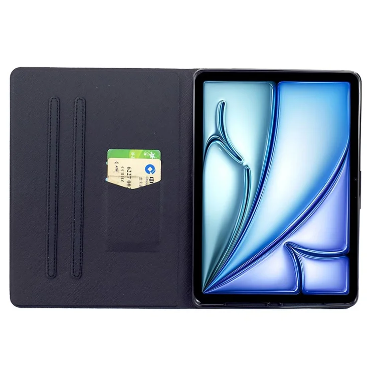 Stand Case for iPad Air 11 (2025) / (2024) / Air (2022) / (2020) / Pro 11 (2022) / (2021) / (2020) / (2018) Tablet Leather Cover - Nebula