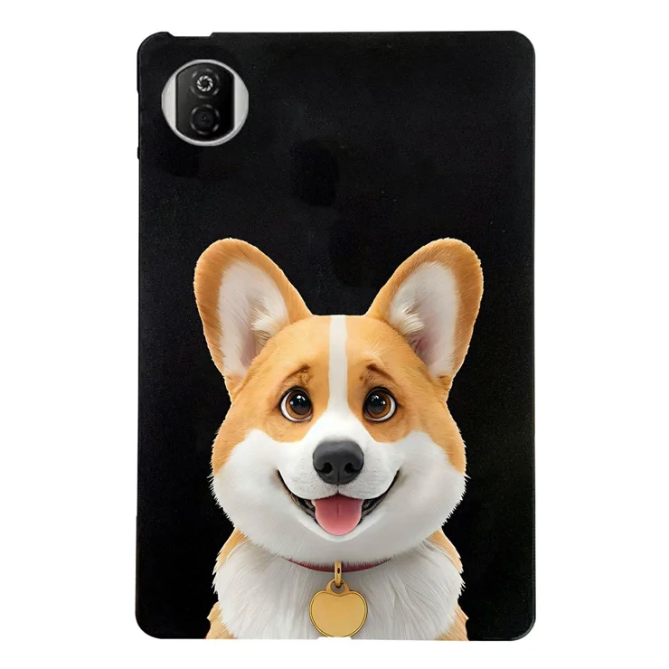 For Honor Pad X7 Case Pattern Printing Slim TPU Tablet Protective Cover - Corgi For Honor Pad X7 Case Pattern Printing Slim TPU Tablet Protective Cover - Corgi