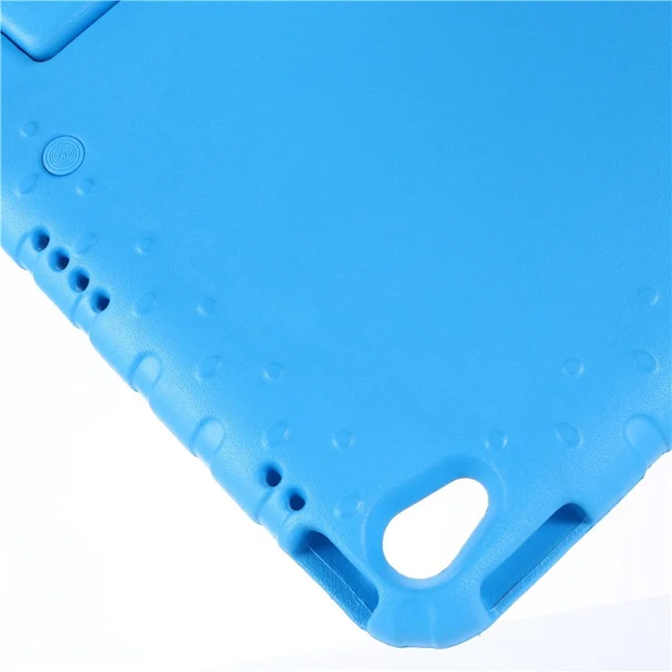 For iPad (2025) / 10.9 (2022) Protective EVA Case Anti-Fall Tablet Cover Shockproof Case with Kickstand Handle - Blue