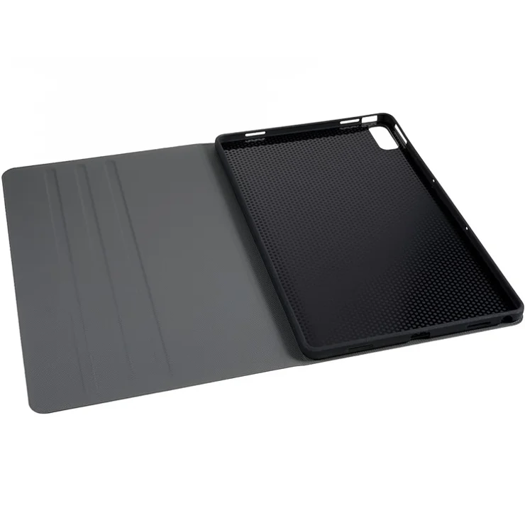 For Lenovo Tab P11.5 Plus 2023 Drop-proof PU Leather Flip Tablet Case Stand Protective Cover - Black