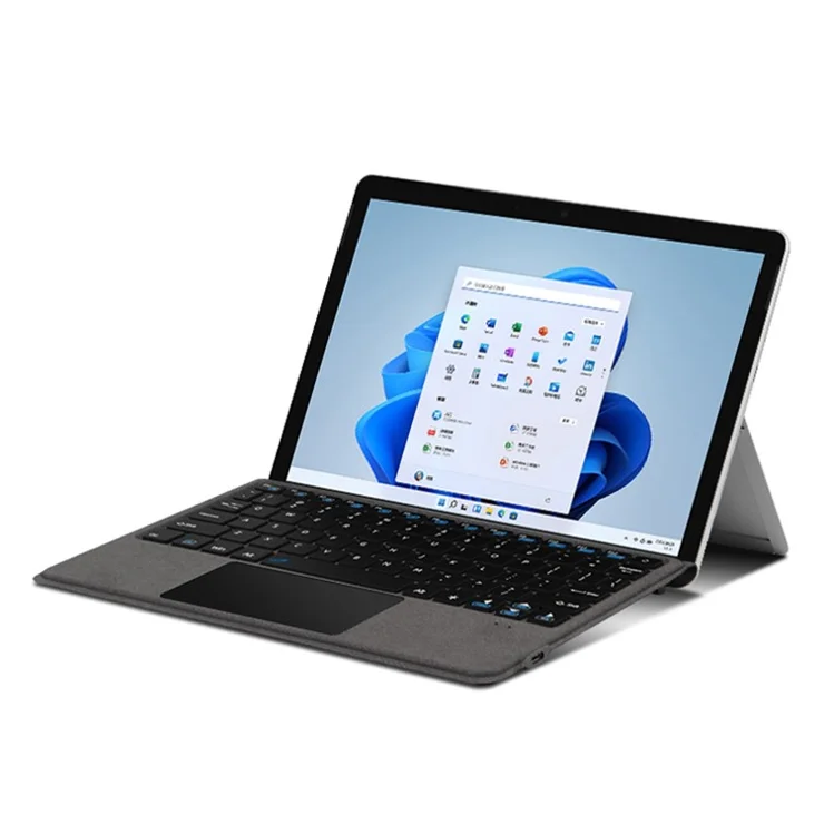 Bluetooth-compatible Wireless Keyboard for Microsoft Surface Go 1 / 2 / 3 Magnetic Rechargeable Keyboard (without Backlit)