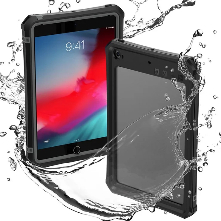 SHELLBOX For iPad mini 4 / mini (2019) 7.9 inch IP68 Waterproof Case Full Body Shockproof Snowproof Dustproof Cover