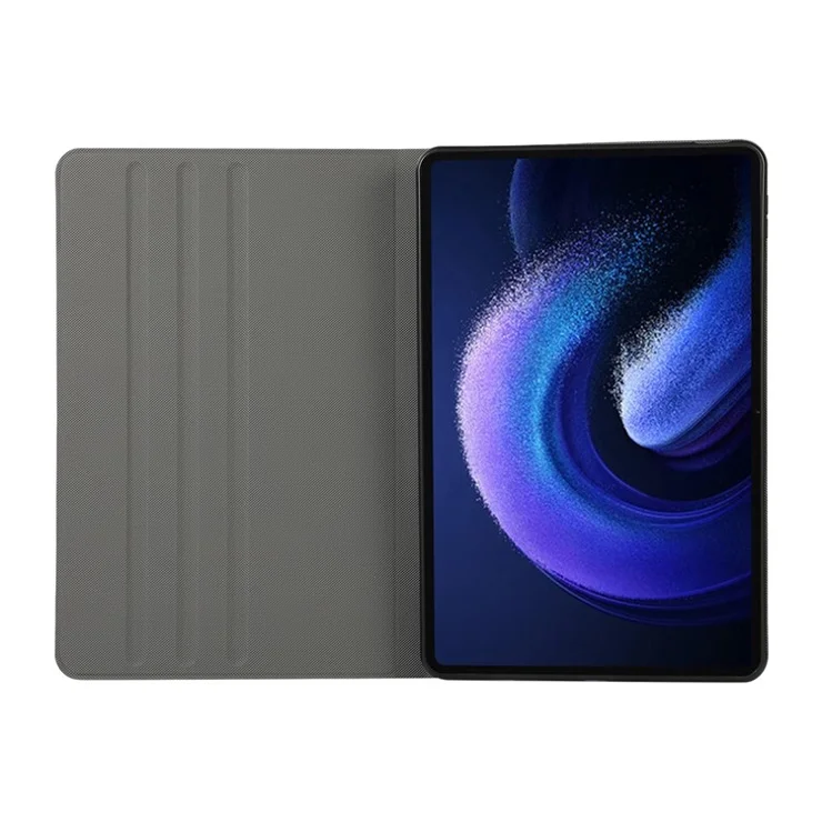 ENKAY HAT PRINCE Tablet Case for Xiaomi Pad 6 / Pad 6 Pro PU Leather TPU Stand Cover with Auto Wake / Sleep - Dark Blue