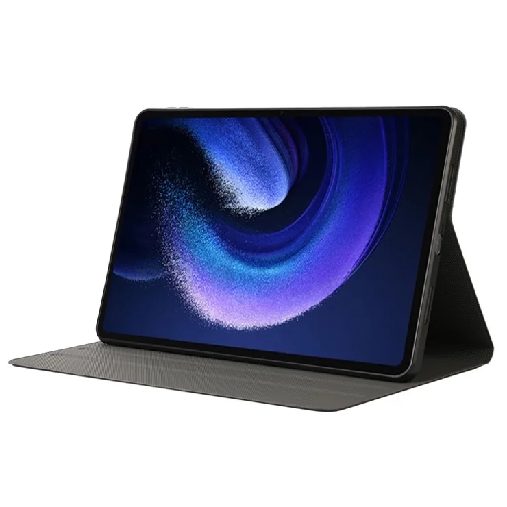 ENKAY HAT PRINCE Tablet Case for Xiaomi Pad 6 / Pad 6 Pro PU Leather TPU Stand Cover with Auto Wake / Sleep - Dark Blue