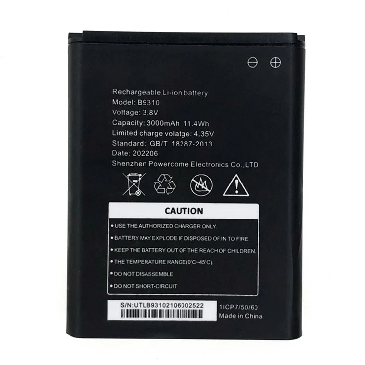 For D-LINK 11.4Wh 4G LTE Wi-Fi Router 3.80V 3000mAh Rechargeable Li-ion Battery Assembly Part (Encode: B9310)