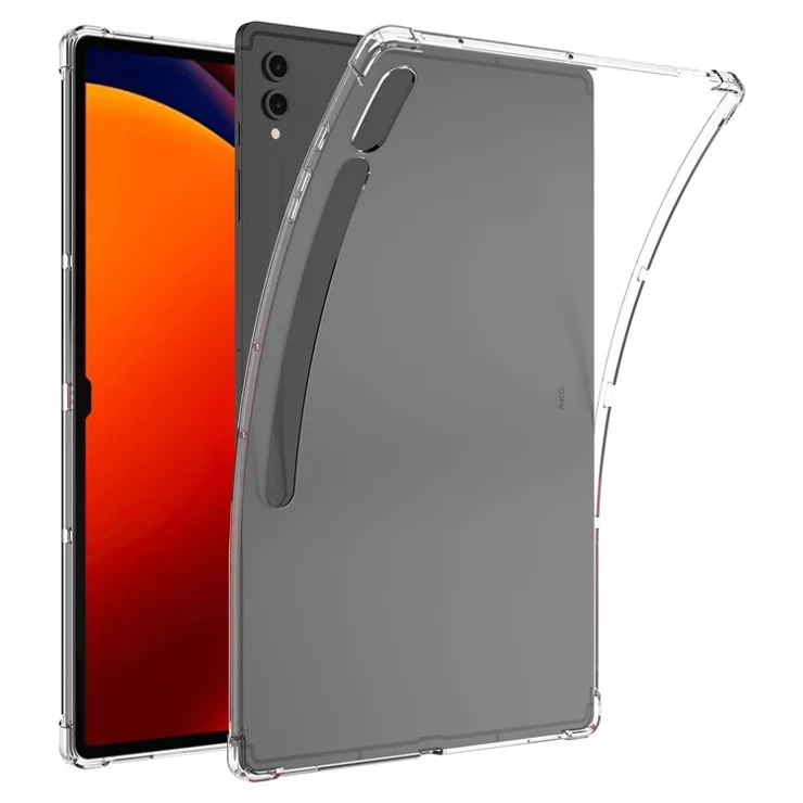 For Samsung Galaxy Tab S9 Ultra Case Drop Protection TPU Tablet Cover Transparent Shell