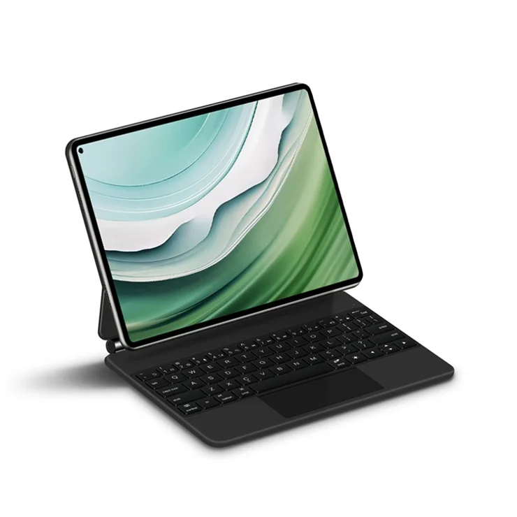 For Huawei MatePad Pro 11 (2024) Magnetic Floating Bluetooth-compatible Keyboard + Leather Tablet Case