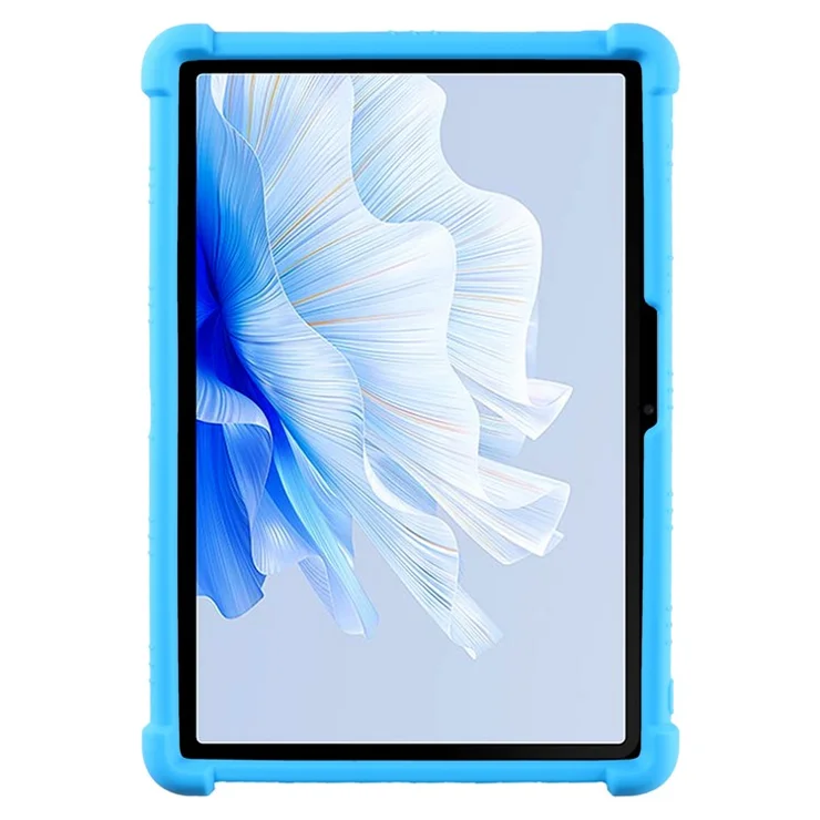 For Huawei MatePad Air 11.5 inch (2023) Tablet Case Silicone Protective Cover with Adjustable Kickstand - Sky Blue
