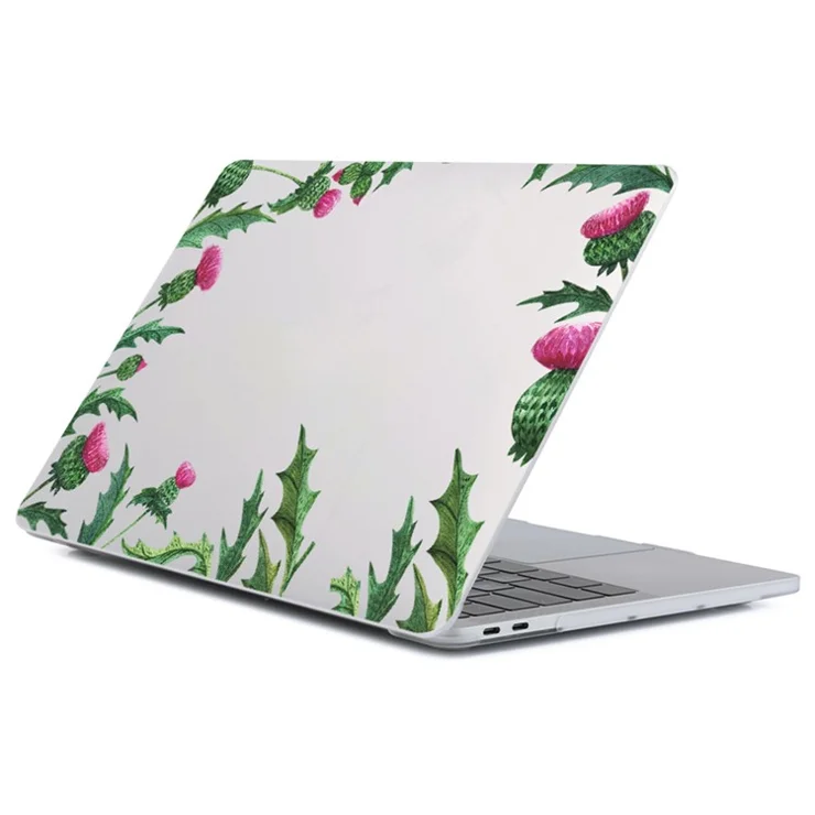 For MacBook Pro 13 inch (2016-2017) A1706 A1708 / (2018-2019) A1989 / (2019) A2159 / (2020) A2338 Pattern Hard PC Case - DDC-239