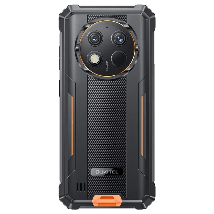 [HK Warehouse] OUKITEL G1 Rugged Smartphone 6.52 Inch Unisoc T606 6GB + 256GB 10600mAh 48MP Camera 4G Phone - Orange