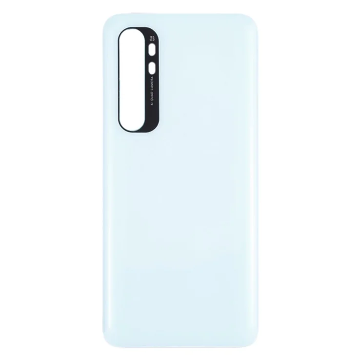 For Xiaomi Mi Note 10 Lite Back Battery Housing Cover Replacement - White