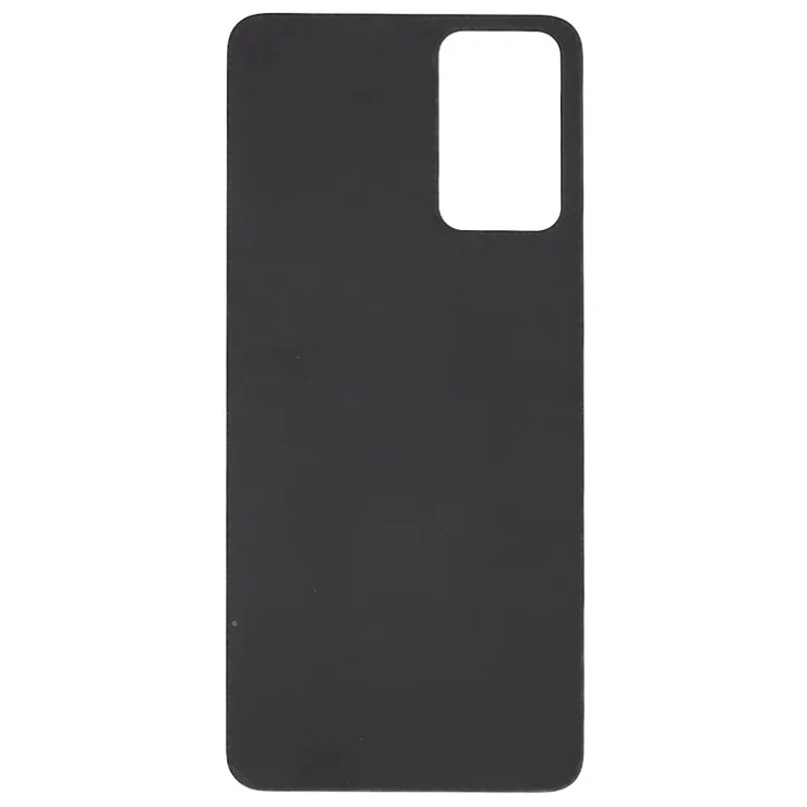 For Oppo Reno6 5G Back Battery Housing Cover Phone Replacement Parts (without Logo) - Black