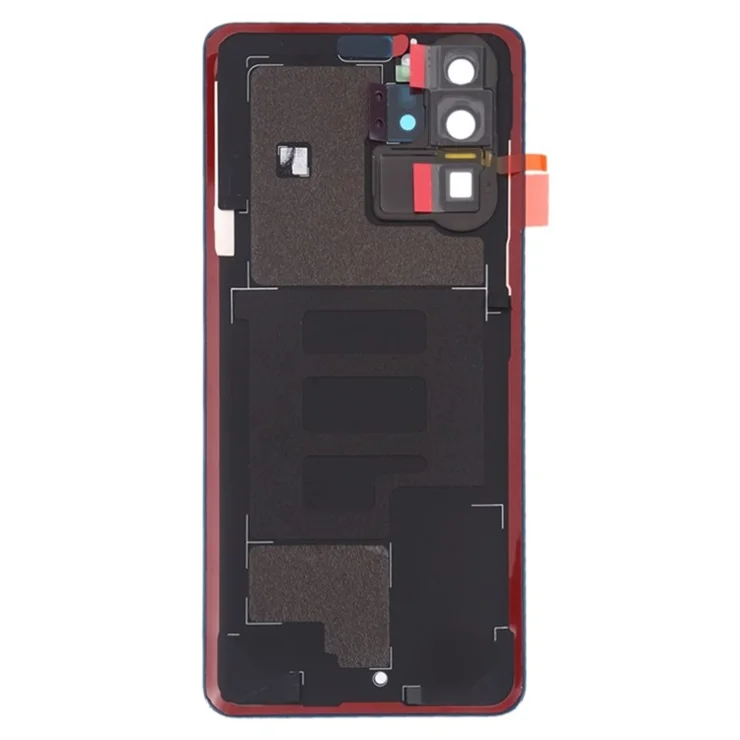 For Huawei P30 Pro Battery Housing with Adhesive Sticker+Camera Lens Cover - Orange