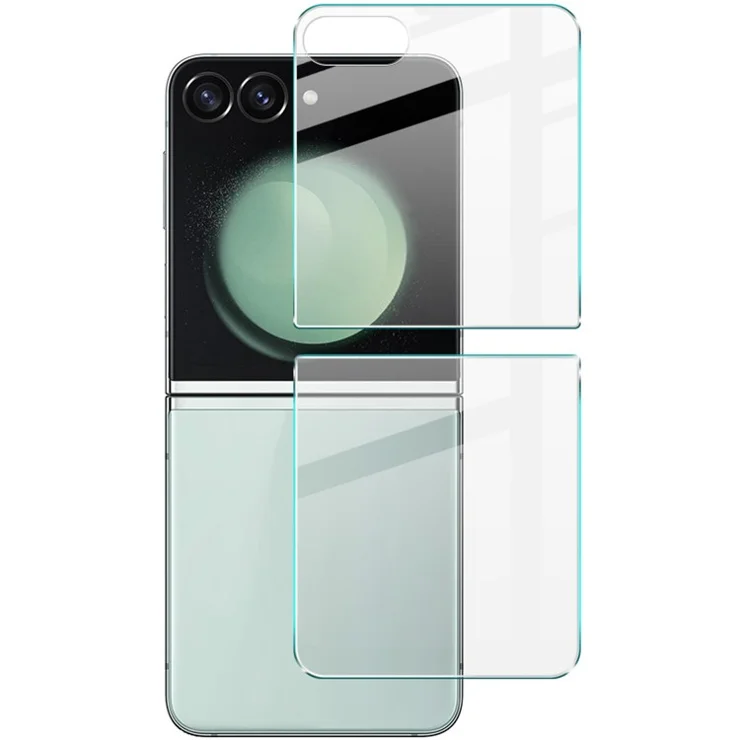 IMAK H Series 1 Set For Samsung Galaxy Z Flip5 5G Back Cover Tempered Glass Rear Screen Film