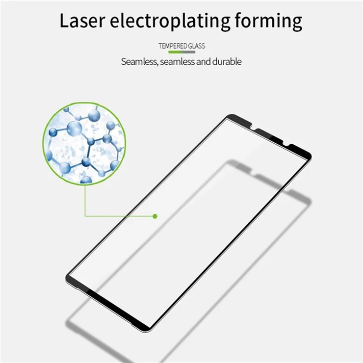 PINWUYO JK 3D Tempered Glass Film Series-2 for Sony Xperia 1 VI AGC Glass Screen Protector Full Glue