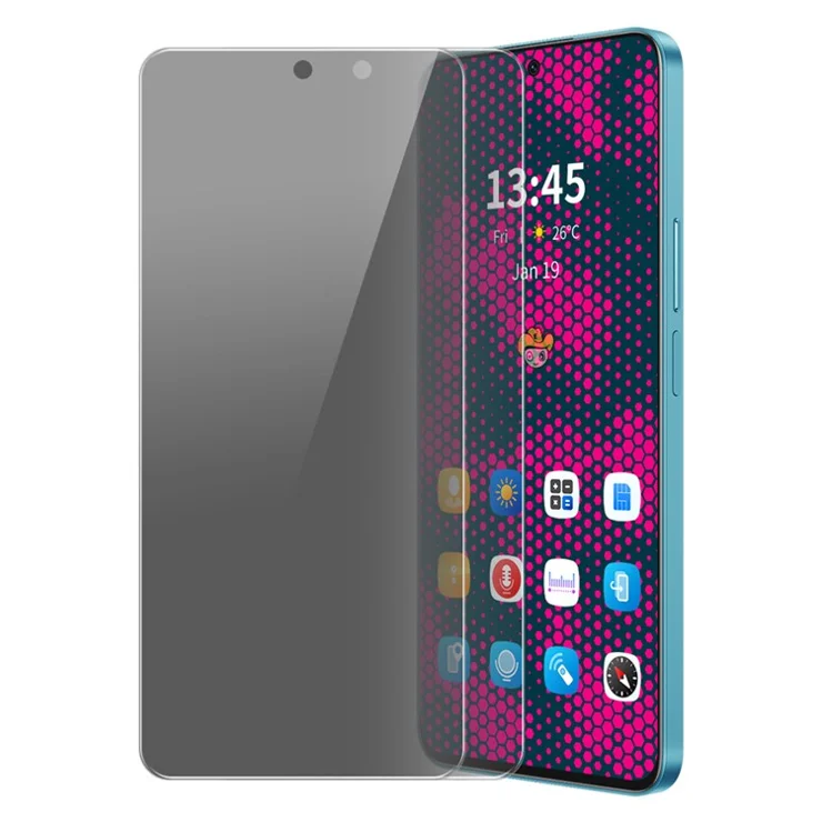ENKAY HAT PRINCE 2Pcs For vivo iQOO 12 5G Screen Protector Anti-Spy High Aluminium-Silicon Glass Film