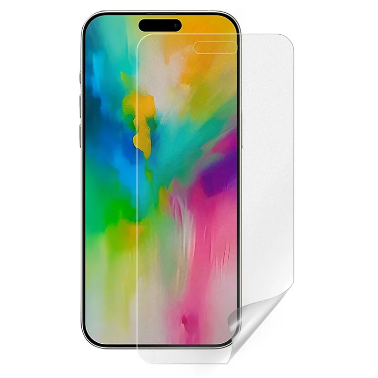 For iPhone 16 Pro Max Screen Protector Matte PET Full Cover Explosion-proof Screen Film