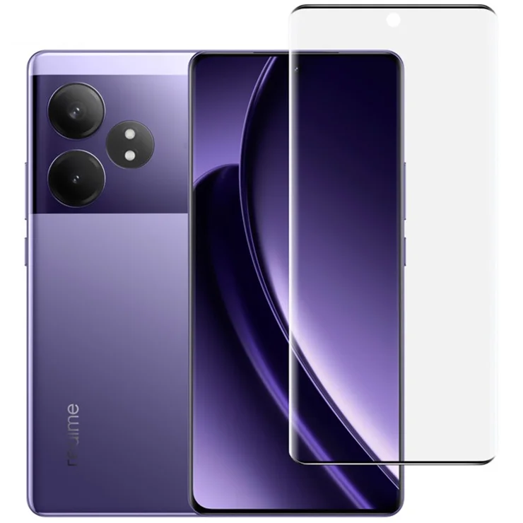 IMAK For Realme GT 6T 5G / GT 6 5G / GT Neo6 SE 5G / Neo6 5G Tempered Glass Curved Screen Protector (No Edge Version)