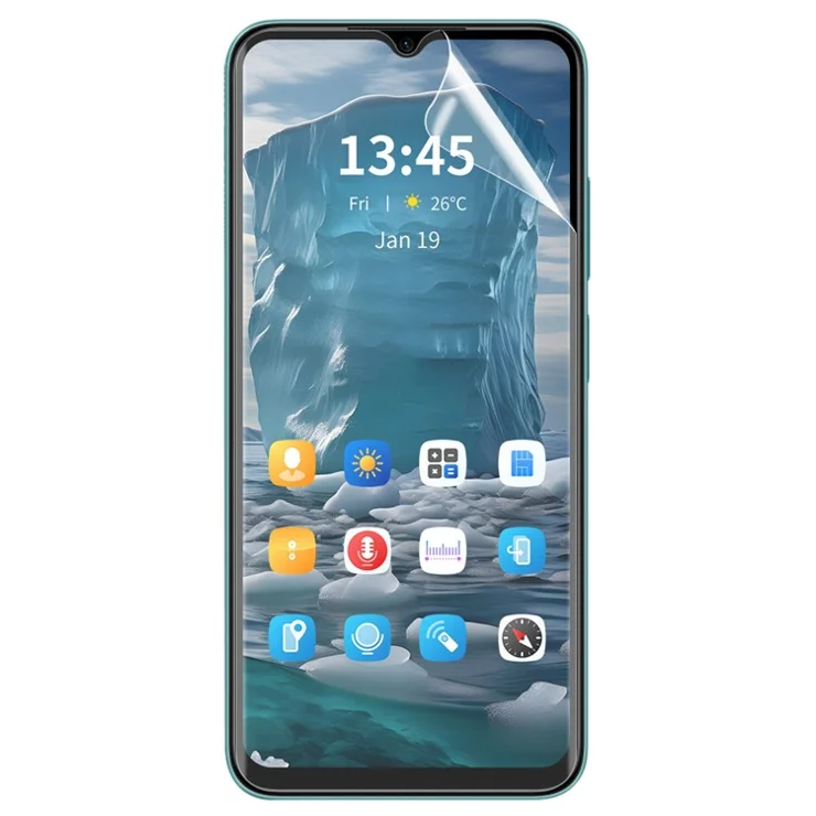 ENKAY HAT PRINCE For Honor X5 Plus / X6a 4G Screen Protector TPE+PET+TPU Protectiv Filme
