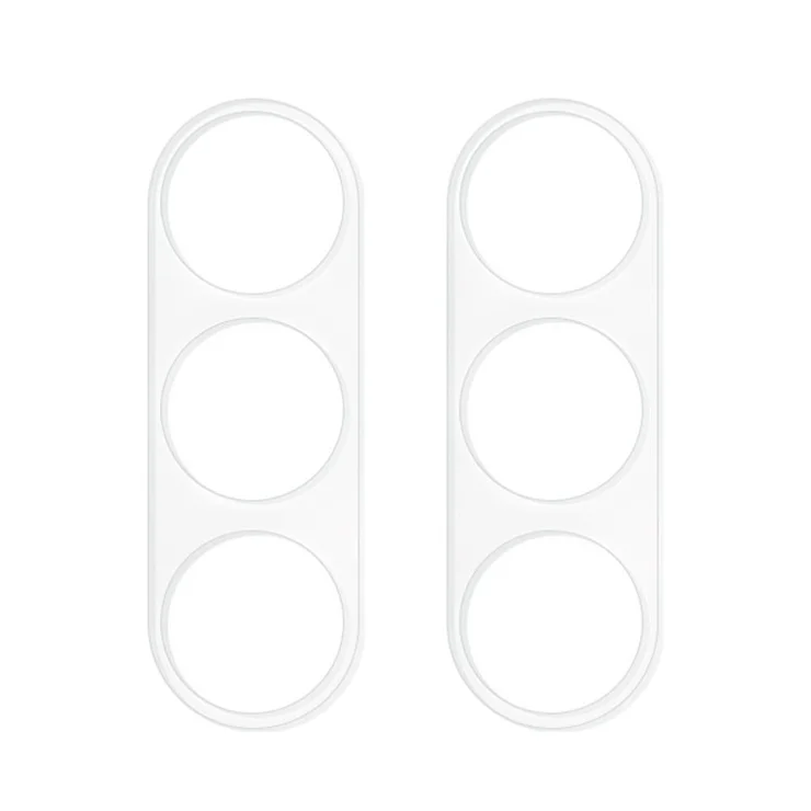2Pcs For Samsung Galaxy M35 5G Camera Lens Protector Tempered Glass Lens Film 3D Arc Edge
