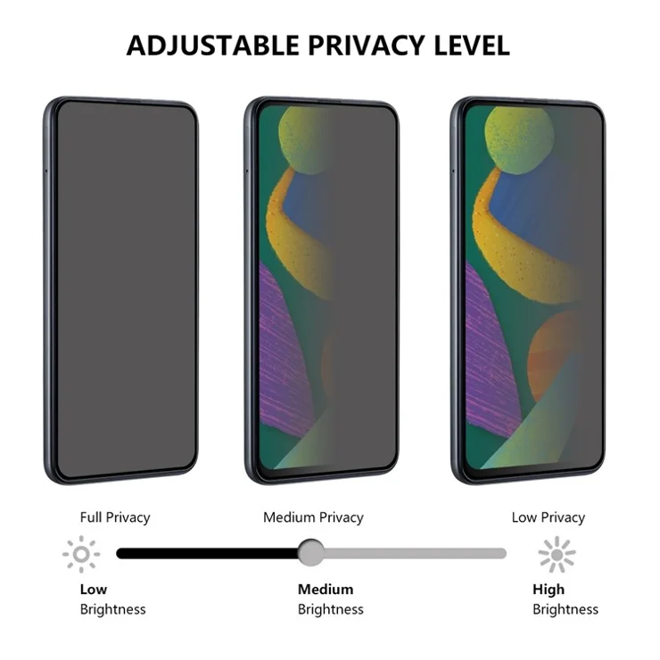 For OnePlus Nord CE4 5G Anti-Peep Screen Protector Full Cover Tempered Glass Film