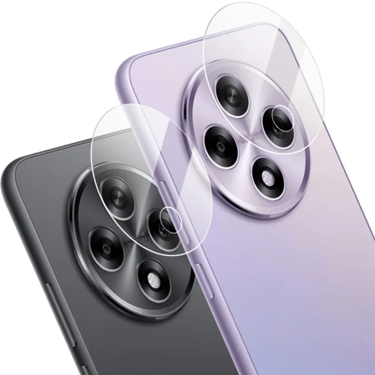 IMAK 2Pcs / Set for Oppo A3 5G Camera Lens Protector Anti-Scratch Tempered Glass Lens Film