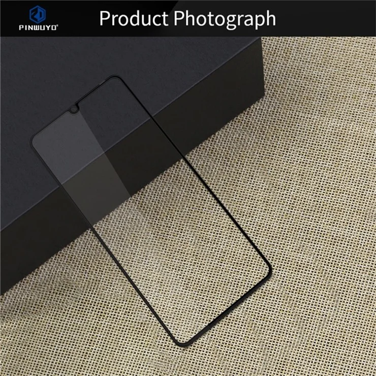 PINWUYO JK 3D Tempered Glass Film Series-2 for Realme Note 60x 4G / C63 4G / C61 4G Screen Protector Full Glue