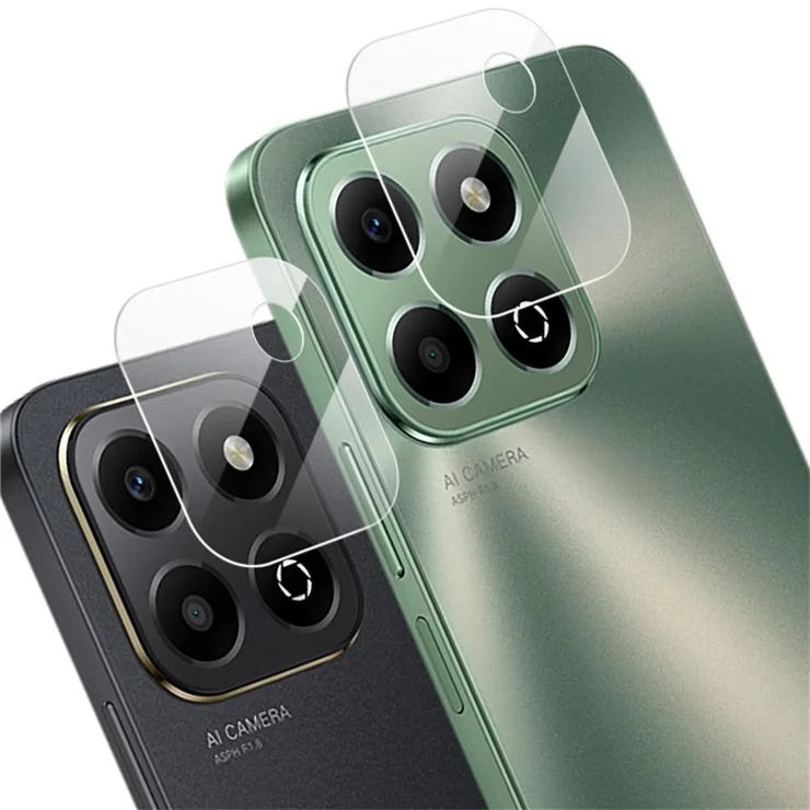 IMAK 2Pcs / Set for Honor X6b 4G Camera Lens Protector Tempered Glass Rear Lens Film