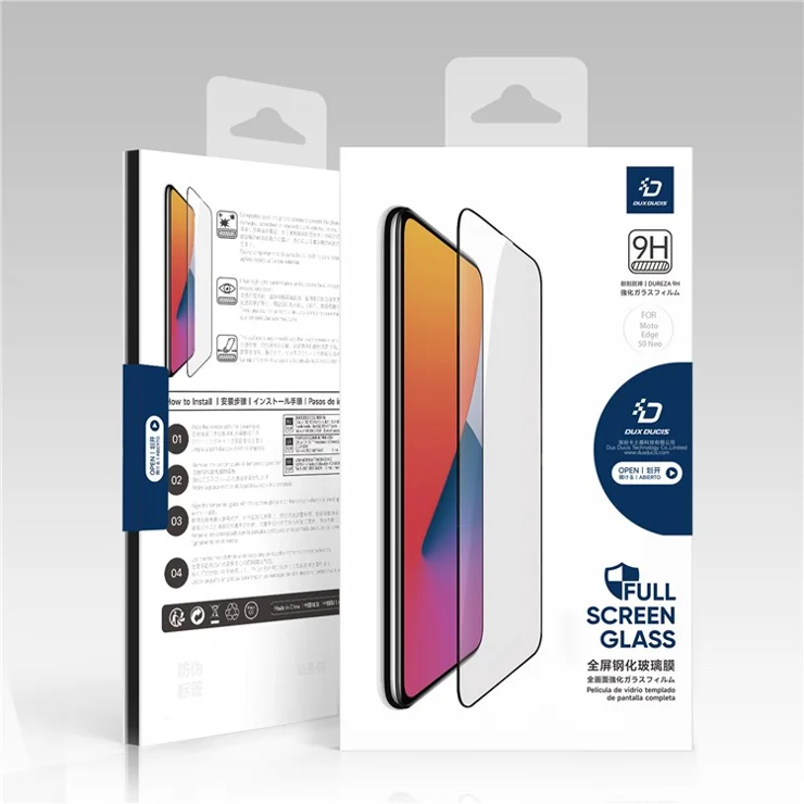 DUX DUCIS For Motorola Edge 50 Neo 5G Screen Protector Hot Bending Side Glue Film