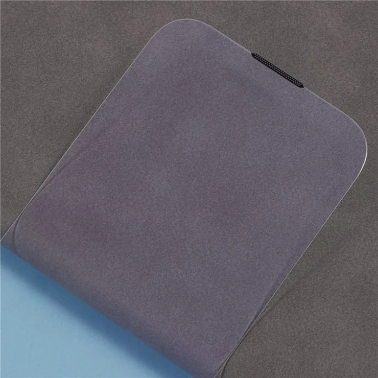 For iPhone 16 Pro Screen Protector Crystal Clear Purple Light Tempered Glass Film Built-In Dust-Proof Mesh