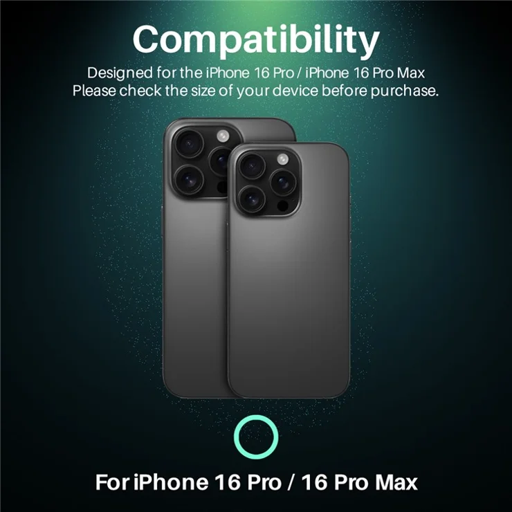 NORTHJO For iPhone 16 Pro / 16 Pro Max Camera Lens Protector 3D CD Veins Integrated Clear Camera Lens Film - Black