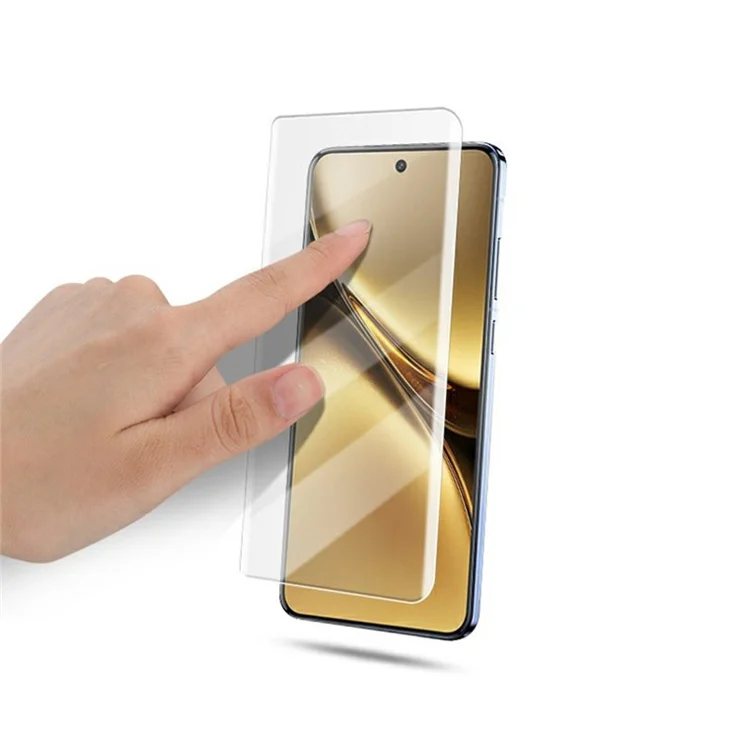 MOCOLO For vivo X200 5G Screen Protector Tempered Glass UV Liquid Film 3D Curved Full Coverage