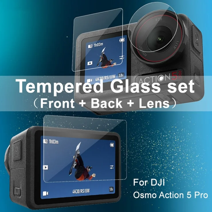 IMAK Set Action Camera Screen Film for DJI Osmo Action Pro