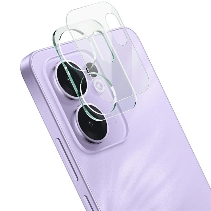 IMAK For Oppo Reno13 F 5G / 4G Tempered Glass Camera Lens Protector + Acrylic Lens Cap