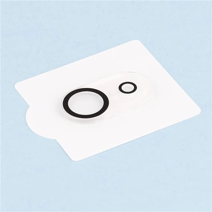 2Pcs For iPhone 16e Camera Lens Protector Silk Printing Lens Film 3D Arc Edge