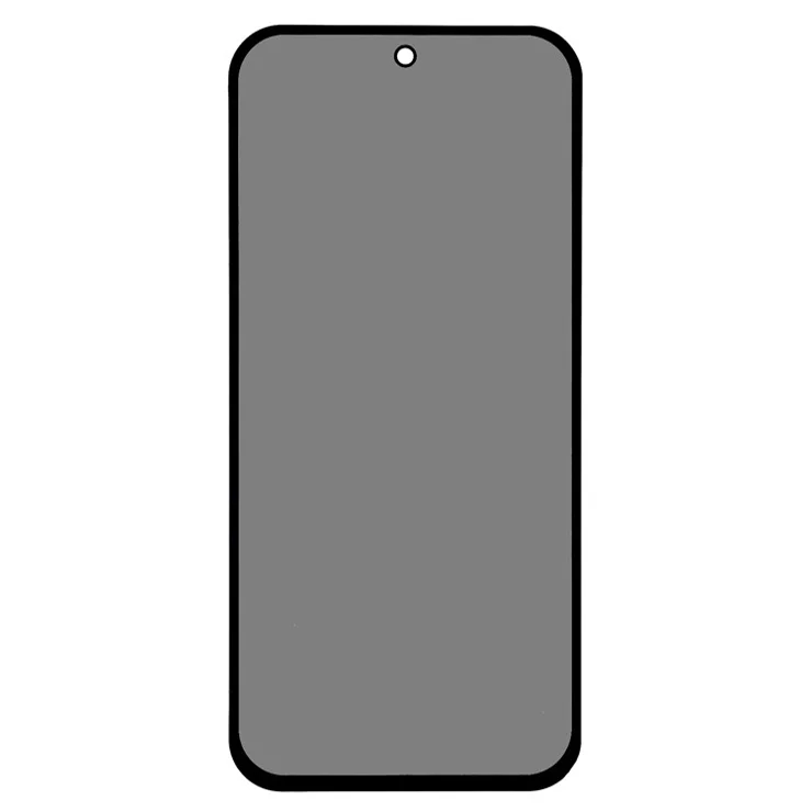 For Google Pixel 8 Anti-Peep Full Covering Screen Protector Silk Printing Tempered Glass Film