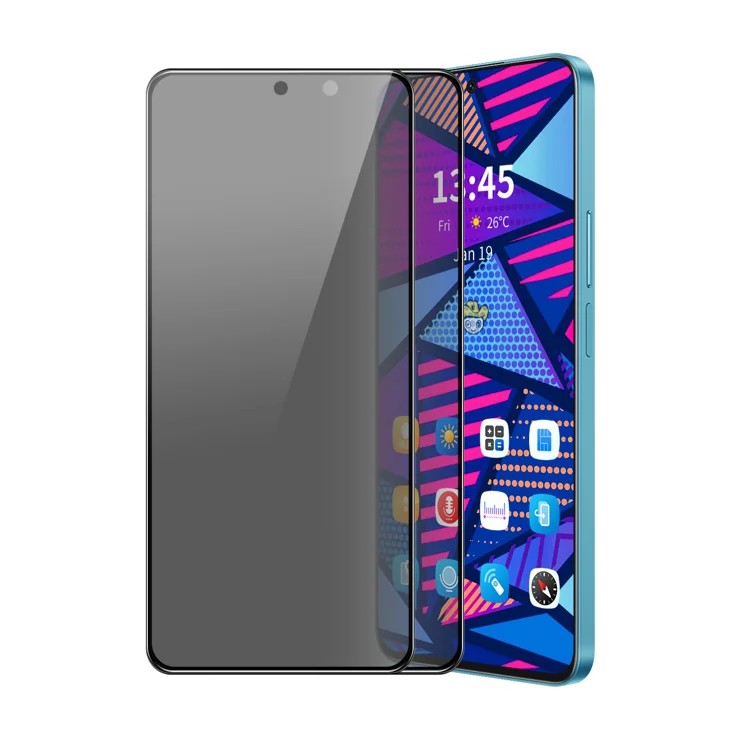 For OnePlus Nord 4 2Pcs Privacy Screen Protector ENKAY Hat-Prince 28-degree Anti-Spy Tempered Glass - Black