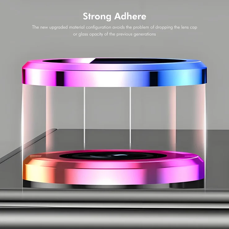 For Xiaomi Poco F7 Pro 5G / Xiaomi Redmi K80 5G / Xiaomi Redmi K80 Pro 5G / Xiaomi Poco F7 Ultra 5G Camera Lens Protector ENKAY Hat-Prince Metal Ring Lens Film - Silver