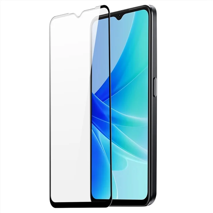 DUX DUCIS For Oppo A57 4G / A57s 4G / A57e 4G / A77 4G Full Glue Medium Alumina Tempered Glass Film 0.33mm Anti-scratch Full Cover Screen Protector (9D)