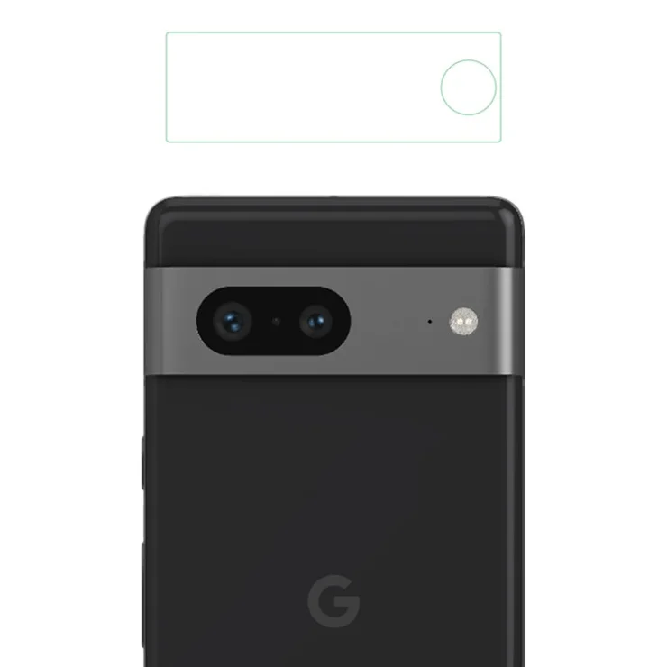 For Google Pixel 7 5G Camera Lens Protector Ultra Clear Anti-abrasion Tempered Glass Lens Film