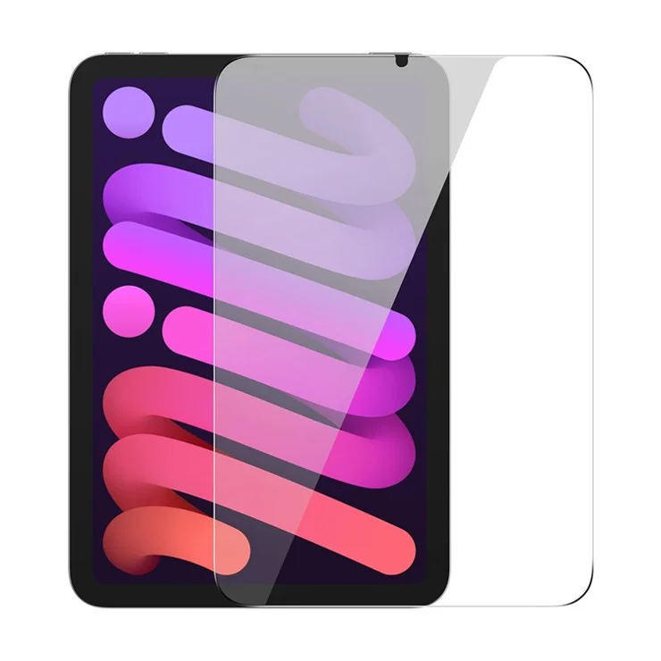 BASEUS for iPad mini (2024) / mini (2021) Crystal Tempered Glass Screen Protector 0.3mm Ultra Clear Full Cover Scratch Resistant Protective Shield