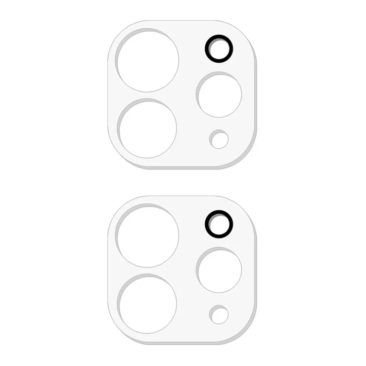 2Pcs / Set For iPad Pro 11 (2022) / (2021) / (2020) / iPad Pro 12.9 (2022) / (2021) / (2020) Anti-scratch Tempered Glass Camera Lens Protector 3D Arc Edge Ultra Clear Lens Protective Film