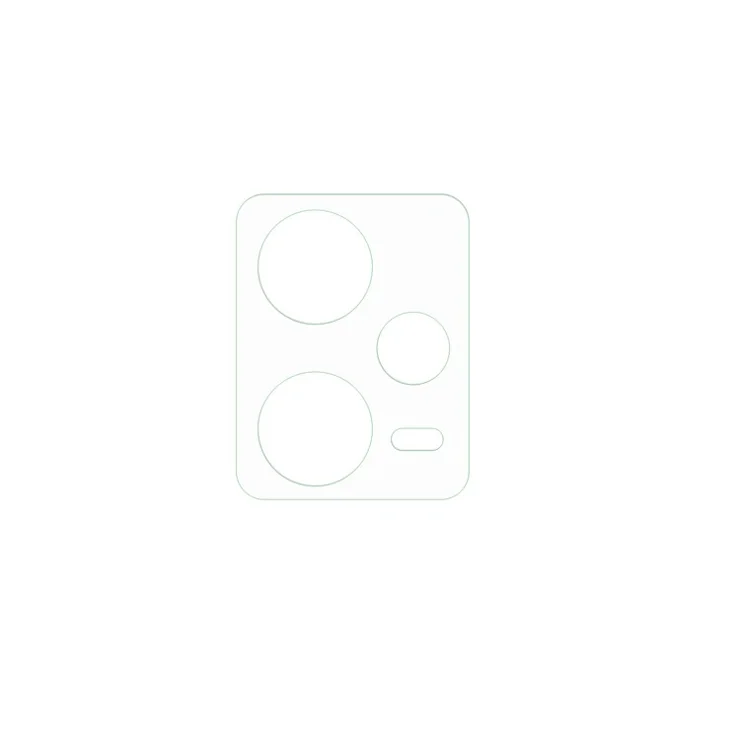 For Xiaomi Redmi Note 12 Pro 5G Camera Lens Protector 9H Hardness High Definition Tempered Glass Rear Lens Film