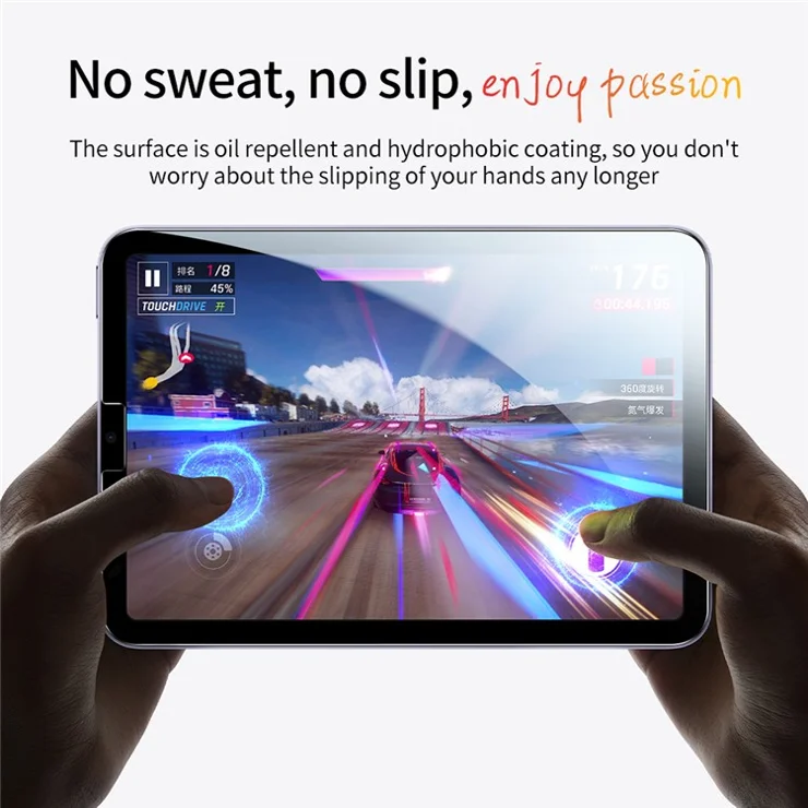 For iPad Pro 11 (2018)(2020)(2021)(2022) Anti-green-ray Tempered Glass Anti-fingerprint Full Screen Protector with Plastic Injection Installation Tool