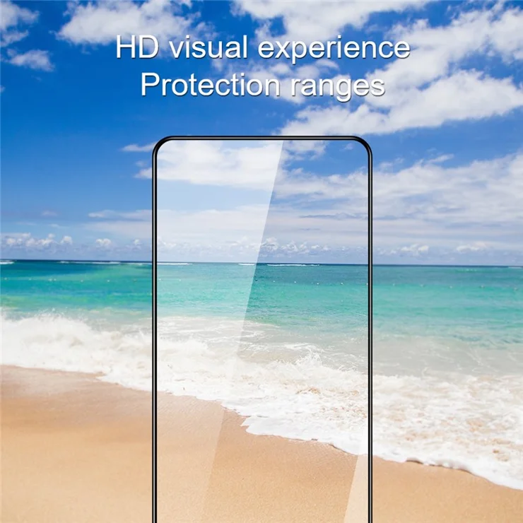AMORUS For Xiaomi 12T 5G / Redmi K50 Ultra 5G Anti-explosion Tempered Glass Secondary Hardening HD Clear Silk Printing Full Glue Film - Black