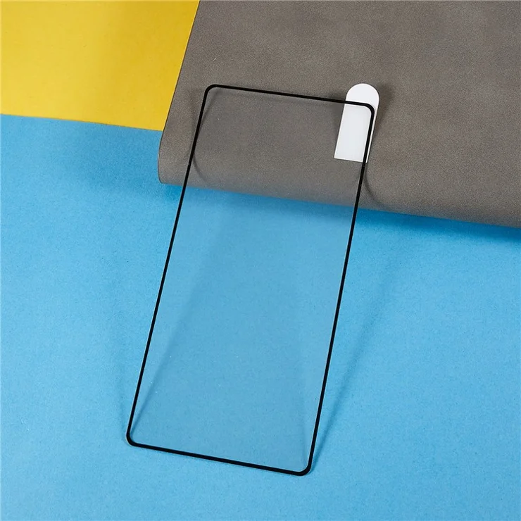 10Pcs / Pack Tempered Glass Screen Protector for Google Pixel 7a , HD Clear Silk Printing Film Black Edge